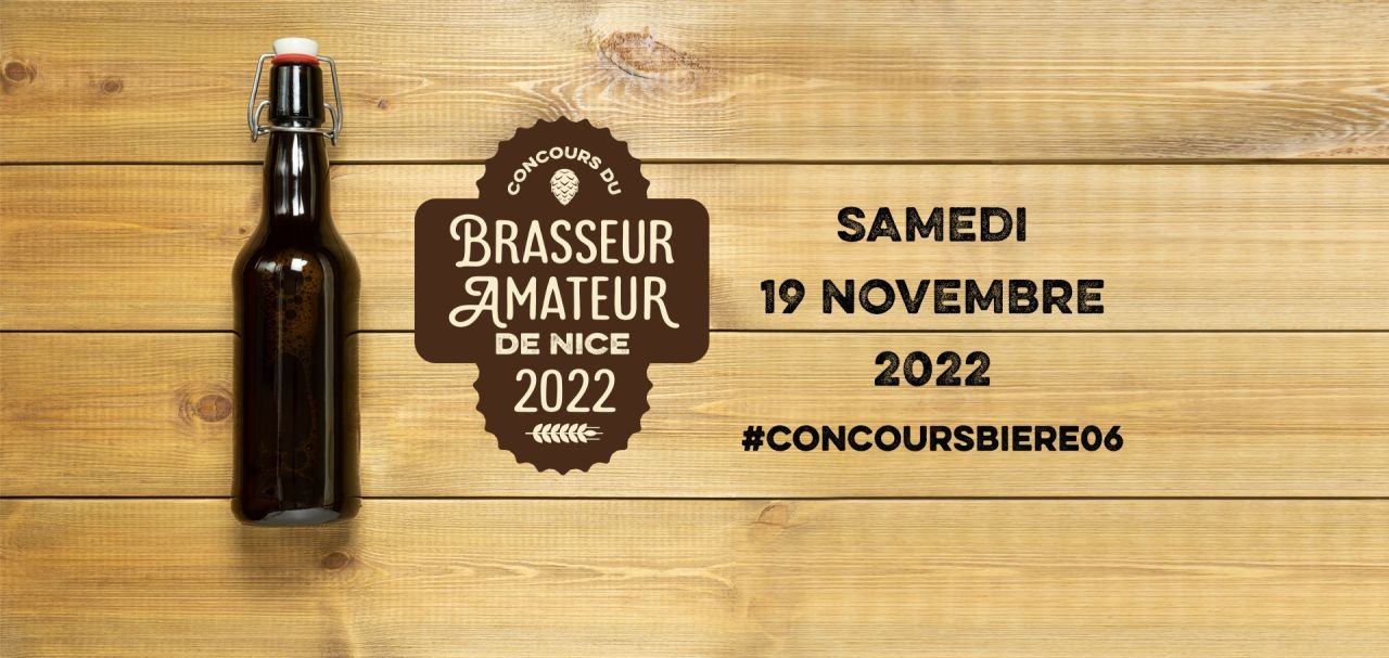 La 5ème édition du Concours du Brasseur Amateur de Nice revient en 2022