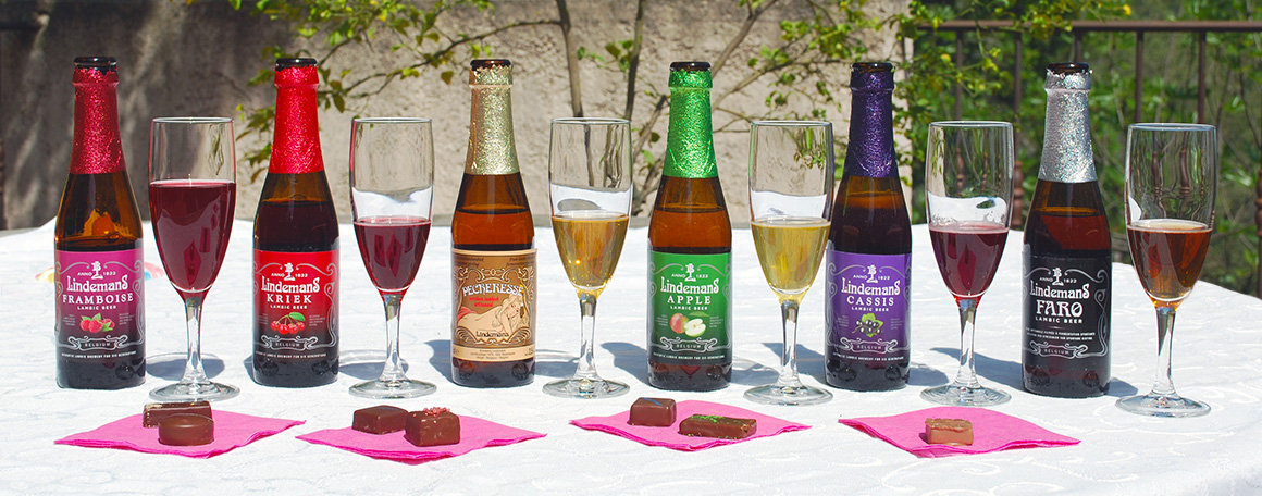allez hops bière et mets - Lindemans et chocolate lindemans et chocolate